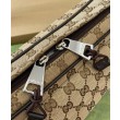 Borsa Replica 1:1 a tracolla piccola Gucci GG 802096 Albicocca