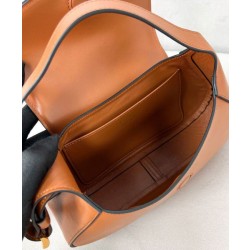 Borsa a tracolla piccola Prada 1BD358 Caffè