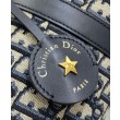 Borsa Dior Groove 20 Dior Oblique jacquard Blu scuro