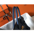 Borsa Hermes Birkin 30 cm in pelle Clemence agata blu Borsa Hermes Birkin 30 cm in pelle Clemence agata blu