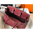 Borsa Hermes Birkin 30 cm in pelle Clemence bordeaux Borsa Hermes Birkin 30 cm in pelle Clemence bordeaux