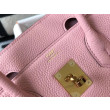 Borsa Hermes rosa Clemence Birkin 30 cm GHW Borsa Hermes rosa Clemence Birkin 30 cm GHW
