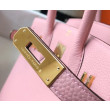 Borsa Hermes rosa Clemence Birkin 30 cm GHW Borsa Hermes rosa Clemence Birkin 30 cm GHW