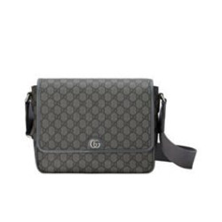 Borsa Messenger Gucci Ophidia Media 761741 Grigio Scuro