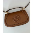 Borse Replica Piccola con Manico Superiore Gucci Blondie 815714 Caffè