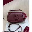 Borsa Piccola con Manico Superiore Gucci Blondie 815714 Malva