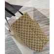 Borsa Tote Gucci Grande GG 802166 Albicocca