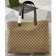 Borsa Tote Gucci Grande GG 802166 Albicocca