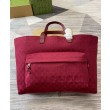 Borse Replica Tote Gucci Grande GG 802166 Rosso