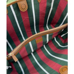 Borse Firmate Replica tote media Gucci GG Emblem 815213 Caffè