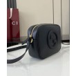 Dettagli perfetti Borsa a tracolla mini Gucci Blondie 820429 Nera