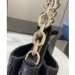 Dettagli perfetti Borse Replica di alta qualità piccola Gucci GG Emblem 815263 Nero