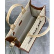 Dior Dior Book Tote Media Albicocca