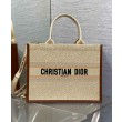 Dior Dior Book Tote Media Albicocca