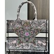 Dior Dior Book Tote Media Grigio