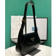 fedele Borsa a tracolla piccola Prada 1BD358 Nero