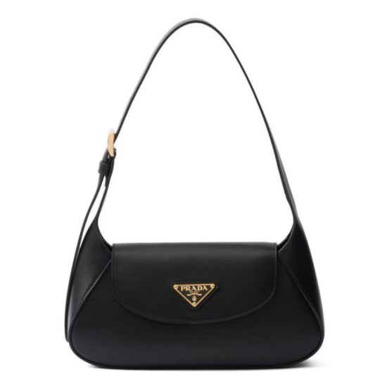 fedele Borsa a tracolla piccola Prada 1BD358 Nero