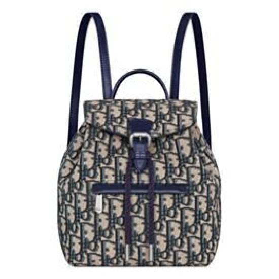 Qualità Specchio Replica Zaino Dior Kids Blu Scuro Riproduzione Fedele Zaino Dior Kids Blu Scuro imitazioni
