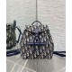 Qualità Specchio Replica Zaino Dior Kids Blu Scuro Riproduzione Fedele Zaino Dior Kids Blu Scuro imitazioni