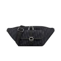 Riproduzione Fedele Replica Perfetta a marsupio Dior Dior 8 Nero imitazioni