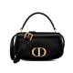 Qualità Specchio Replica Borsa a mano piccola Dior 30 Montaigne Avenue Nero Riproduzione Fedele Borsa a mano piccola Dior 30 Montaigne Avenue Nero imitazioni