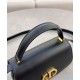 Qualità Specchio Replica Borsa a mano piccola Dior 30 Montaigne Avenue Nero Riproduzione Fedele Borsa a mano piccola Dior 30 Montaigne Avenue Nero imitazioni