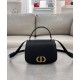 Qualità Specchio Replica Borse a marsupio Dior 30 Montaigne Avenue Media Nero Riproduzione Fedele Borse Replica a marsupio Dior 30 Montaigne Avenue Media Nero imitazioni