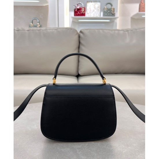 Qualità Specchio Replica Borse a marsupio Dior 30 Montaigne Avenue Media Nero Riproduzione Fedele Borse Replica a marsupio Dior 30 Montaigne Avenue Media Nero imitazioni