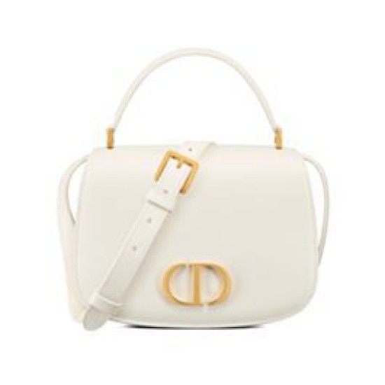 Qualità Specchio Replica Borsa a marsupio Dior 30 Montaigne Avenue Media Crema Riproduzione Fedele Borsa a marsupio Dior 30 Montaigne Avenue Media Crema imitazioni