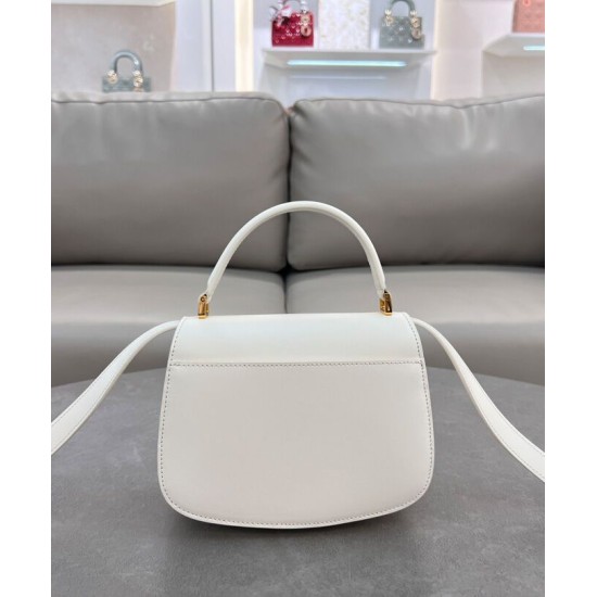 Qualità Specchio Replica Borsa a marsupio Dior 30 Montaigne Avenue Media Crema Riproduzione Fedele Borsa a marsupio Dior 30 Montaigne Avenue Media Crema imitazioni