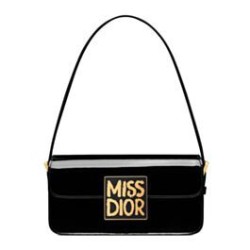 Riproduzione Fedele Dior Miss Dior Flap Bag Nero imitazioni