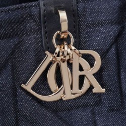 Qualità Specchio Replica Borse Firmate media Dior Toujours Blu Scuro Riproduzione Fedele Borse Firmate Replica media Dior Toujours Blu Scuro imitazioni