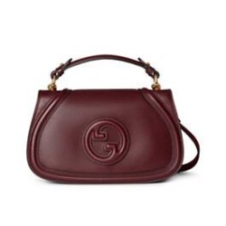 Riproduzione Fedele Borsa Piccola con Manico Superiore Gucci Blondie 815714 Malva imitazioni