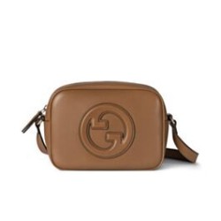 Riproduzione Fedele Dettagli perfetti Borse Imitazioni a tracolla mini Gucci Blondie 820429 Caffè imitazioni