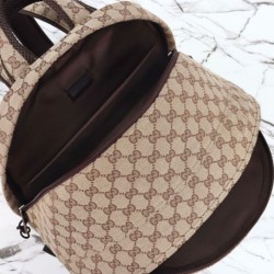 Qualità Specchio Replica Zaino Medio Gucci Con Logo Gucci 800265 Albicocca Riproduzione Fedele Zaino Medio Gucci Con Logo Gucci 800265 Albicocca imitazioni