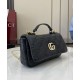 Qualità Specchio Replica Borse Imitazioni Mini con Manico Superiore Gucci GG Milano 806017 Nero Riproduzione Fedele Borse Imitazioni Mini con Manico Superiore Gucci GG Milano 806017 Nero imitazioni