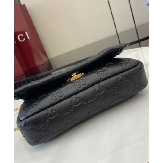 Qualità Specchio Replica Borse Imitazioni Mini con Manico Superiore Gucci GG Milano 806017 Nero Riproduzione Fedele Borse Imitazioni Mini con Manico Superiore Gucci GG Milano 806017 Nero imitazioni