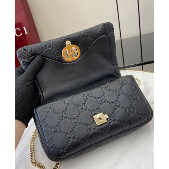 Qualità Specchio Replica Borse Imitazioni Mini con Manico Superiore Gucci GG Milano 806017 Nero Riproduzione Fedele Borse Imitazioni Mini con Manico Superiore Gucci GG Milano 806017 Nero imitazioni