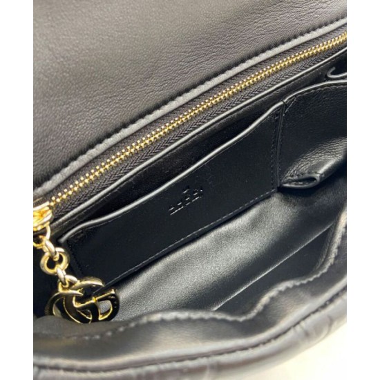 Qualità Specchio Replica Borse Imitazioni Mini con Manico Superiore Gucci GG Milano 806017 Nero Riproduzione Fedele Borse Imitazioni Mini con Manico Superiore Gucci GG Milano 806017 Nero imitazioni