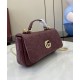Qualità Specchio Replica Perfetta Mini con Manico Superiore Gucci GG Milano 806017 Malva Riproduzione Fedele Replica Perfetta Mini con Manico Superiore Gucci GG Milano 806017 Malva imitazioni