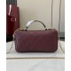 Qualità Specchio Replica Perfetta Mini con Manico Superiore Gucci GG Milano 806017 Malva Riproduzione Fedele Replica Perfetta Mini con Manico Superiore Gucci GG Milano 806017 Malva imitazioni
