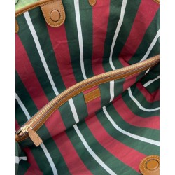 Borse Firmate Replica tote media Gucci GG Emblem 815213 Caffè