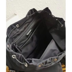Imitazione Zaino Prada Hot-nylon e pelle Nero