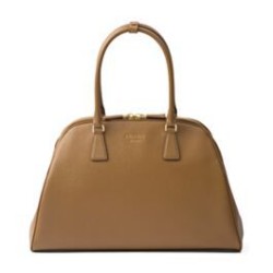 Riproduzione Fedele Imitazione Borsa Prada Saffiano grande 1BG524 Caffè imitazioni