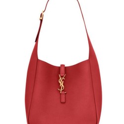 Riproduzione Fedele YSL Saint Laurent Le 5 A 7 Supple Piccola Granata Rosso imitazioni