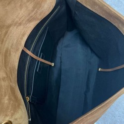 Qualità Specchio Replica YSL Saint Laurent Grande Jamie 4.3 In Pelle Scamosciata Fulvo Riproduzione Fedele YSL Saint Laurent Grande Jamie 4.3 In Pelle Scamosciata Fulvo imitazioni
