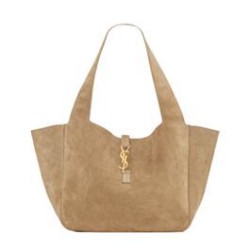 Riproduzione Fedele YSL Saint Laurent Le 5 A 7 Bea In Pelle Scamosciata Fulvo imitazioni