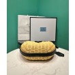 Imitazione Replica Perfetta Prada Arque in vimini e pelle 1BC202 Nero