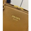 Imitazione Borsa Prada Saffiano grande 1BG524 Caffè