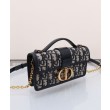 Mini Bag Dior Miss Montaigne Blu Scuro